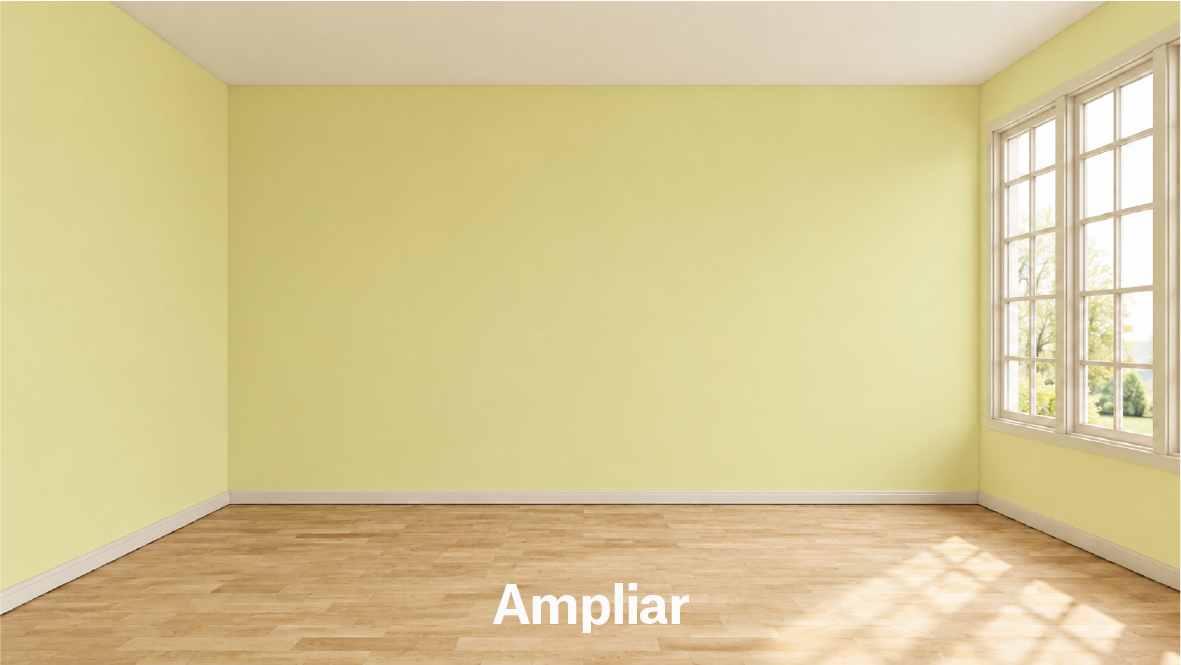Ampliar: color Equilibrio en todas las paredes